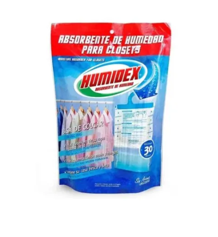 ABSORBENTE HUMEDAD HUMIDEX BOLSA COLGAR  *2UND DE 300GR