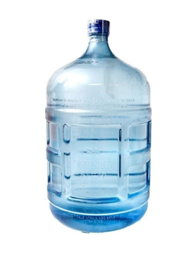 AGUA EN BOTELLON CON EL ENVASE