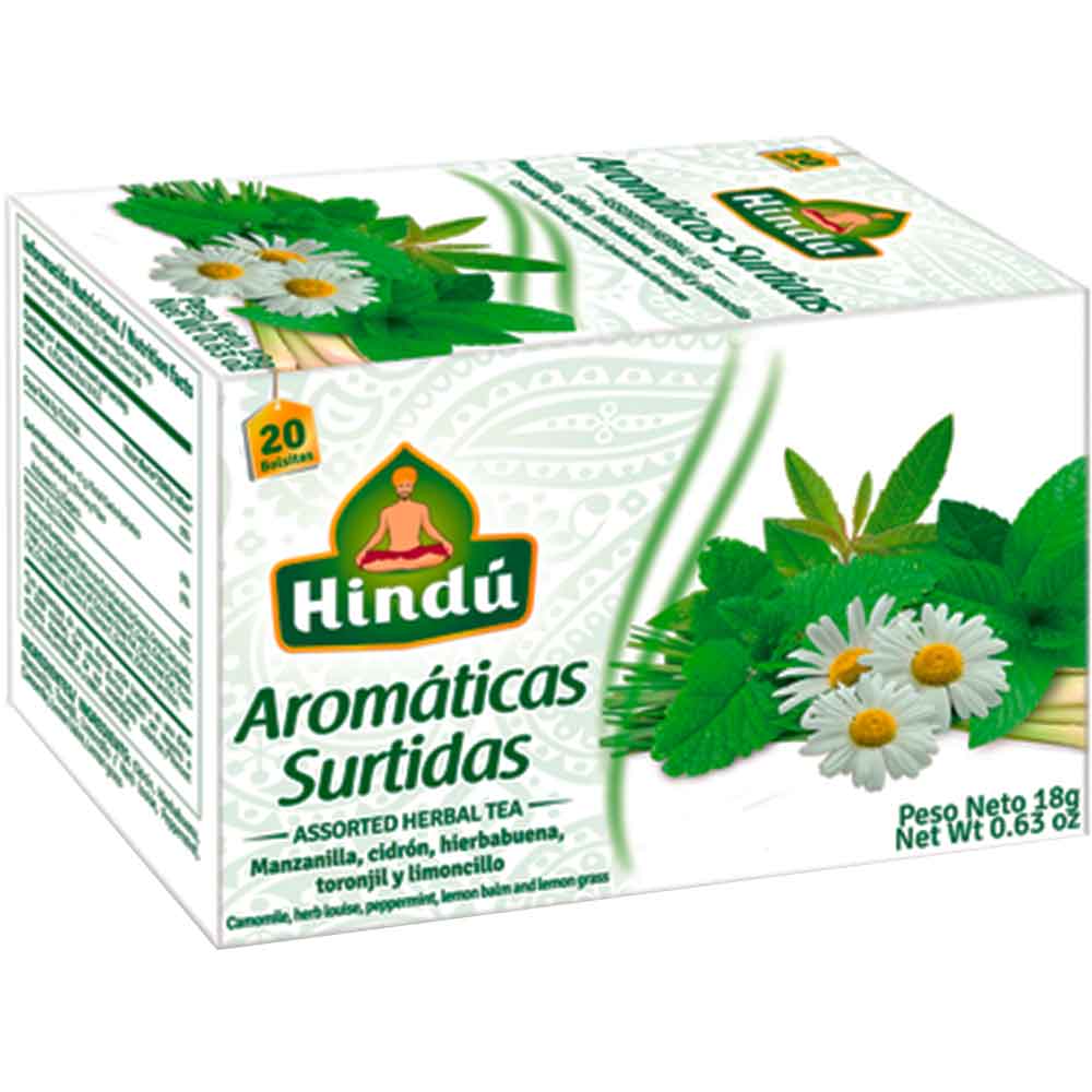 AROMATICA HINDU TRADICIONAL SURTIDA CAJA *20 SOBRES