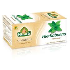 AROMATICA HINDU TRADICIONAL YERBABUENA CAJA *20 SOBRES