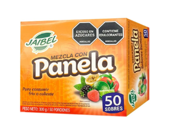 AROMATICA JAIBEL PANELA CAJA *50SOBRES