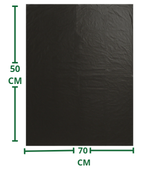 BOLSA PLASTICA NEGRA 50*70CM