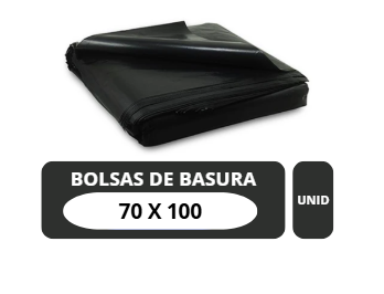 BOLSA PLASTICA NEGRA 70*100CM