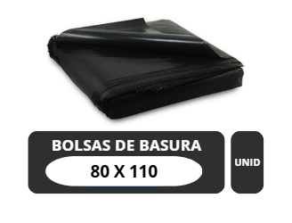 BOLSA PLASTICA NEGRA 80*100CM