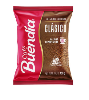 CAFE GRANULADO BUEN DÍA BOLSA *450GR