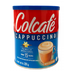 CAFE INSTANTANEO COLCAFE CAPUCCINO LATA *200GR