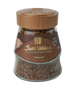 CAFÉ JUAN VALDEZ SOLUBLE LIOFILIZADO CLASICO *95GR