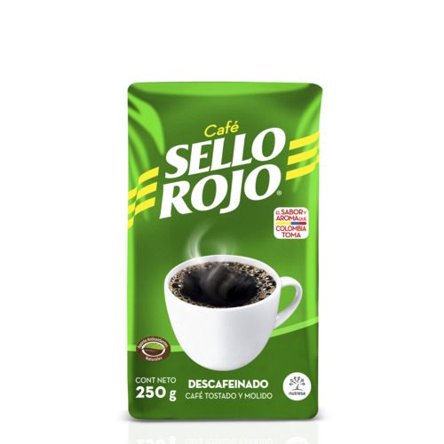 CAFE SELLO ROJO DESCAFEINADO *250GR