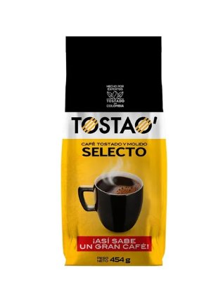 CAFÉ TOSTAO AMARILLO *454GR
