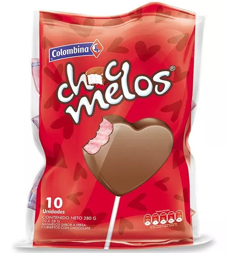 CHOCMELOS COLOMBINA PAQUETE *10UND