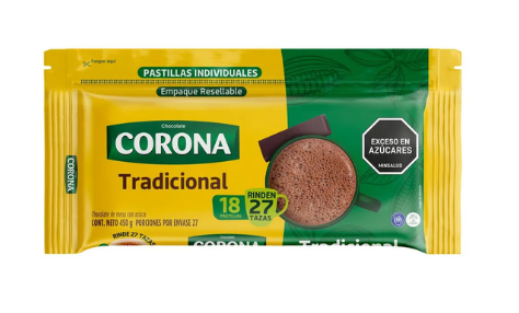 CHOCOLATE CORONA *450GR
