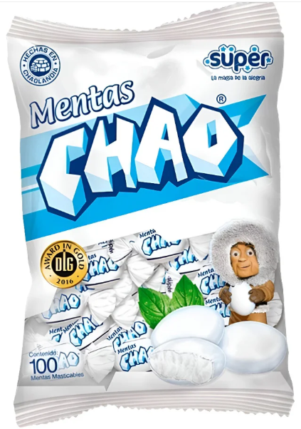 MENTA CHAO PAQUETE *100UND
