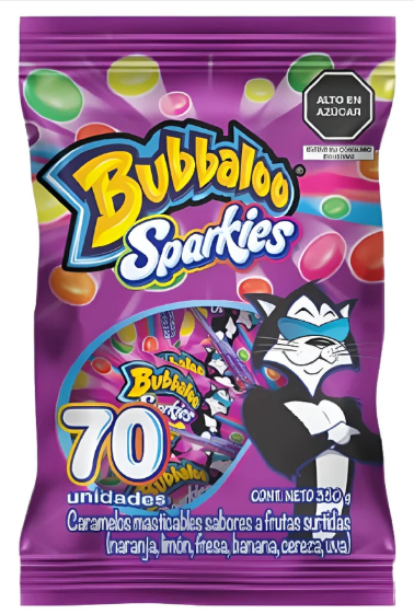 SPARKIES LINEA MORADO PAQUETE *70