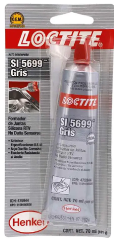SILICONA GRIS 70ML LOCTITE SI 5699-70
