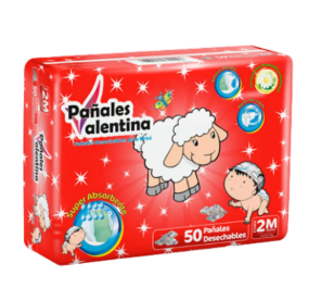 PAÑAL VALENTINA ETAPA 2 PACA *50UND