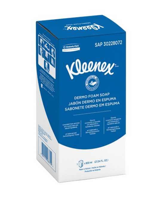 JABON KLEENEX DERMO FOAM SOAP 800ML