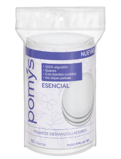POMOS DESMAQUILLANTES PAQUETE *50UND