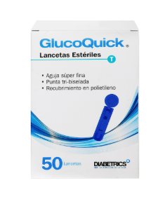 LANCETA PARA GLUCOMETRIA X50