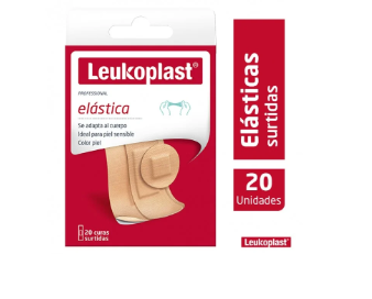 CURA LEUKOPLAST ELASTICA SURTIDA CAJA *20UND