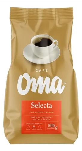 CAFE OMA SELECTA MOLIDO *500GR
