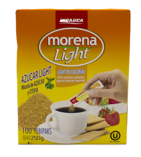 AZUCAR INCAUCA LIGHT MORENA CAJA *100 TUBIPACK