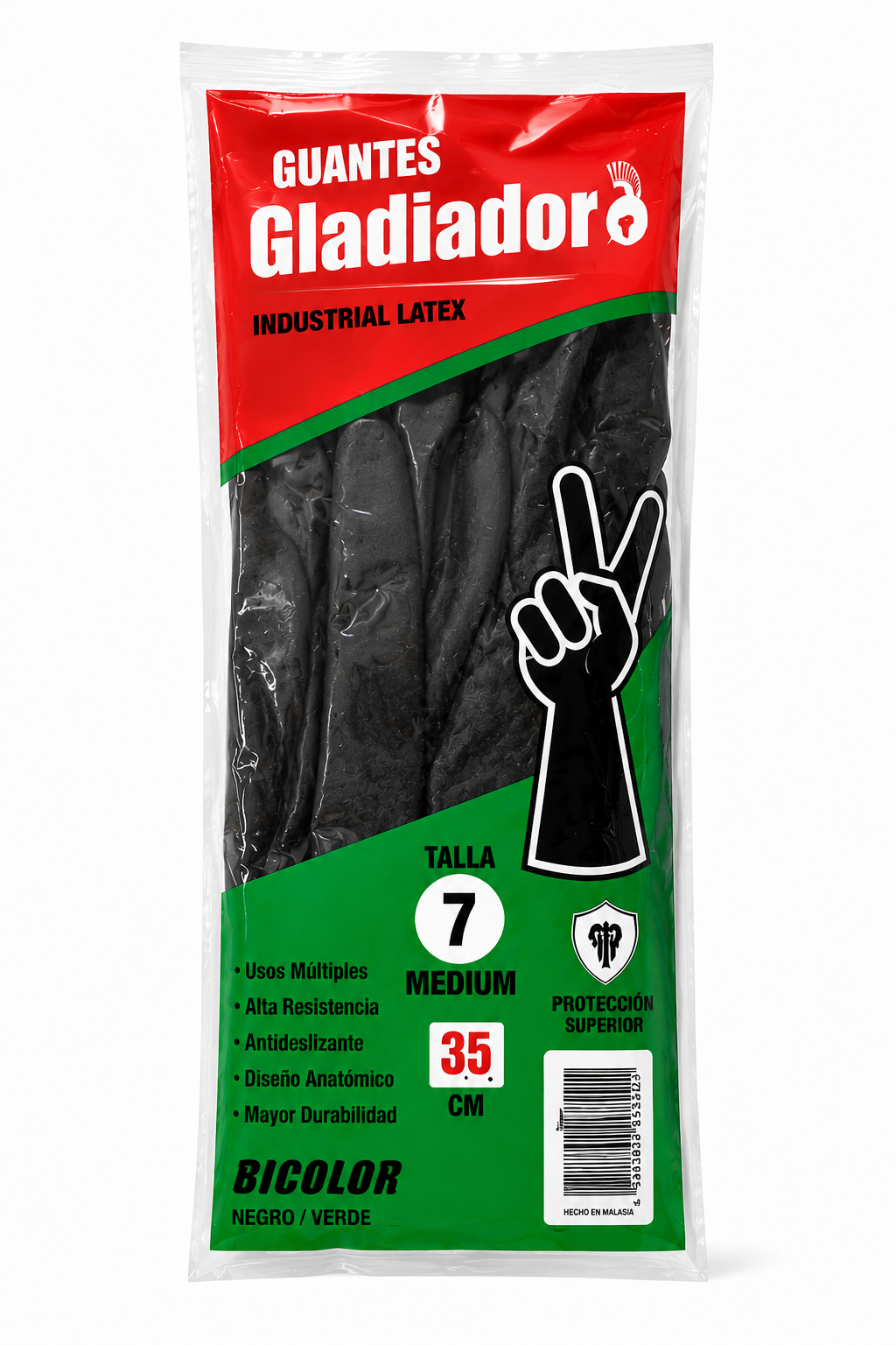 GUANTE INDUSTRIAL CALIBRE 35 TALLA 7