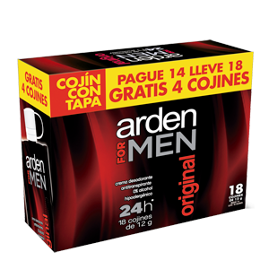 DESODORANTE ARDEN FOR MEN CAJA *18 SOBRES PROM