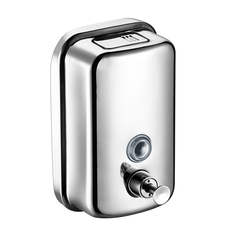 DISPENSADOR DE JABON *500ML ACERO INOXIDABLE