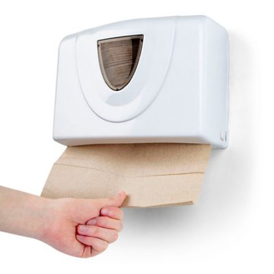 DISPENSADOR DE TOALLA EN Z PLASTICO