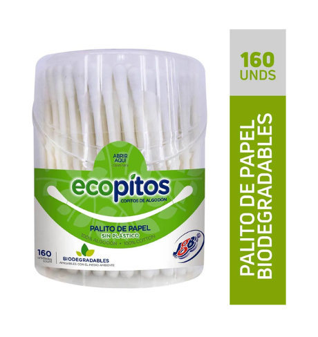 ECOPITOS COPITOS ECOLOGICOS FRASCO *160UND
