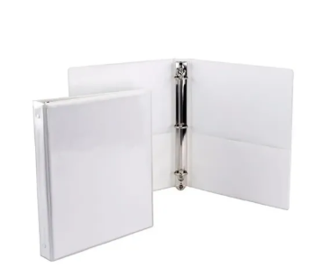 FOLDER 3 AROS BLANCO 3" OFICIO