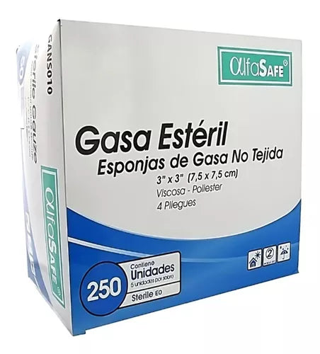 GASA LIMPIA 3"*3 PRECORTADA *50SOBRES *5UND