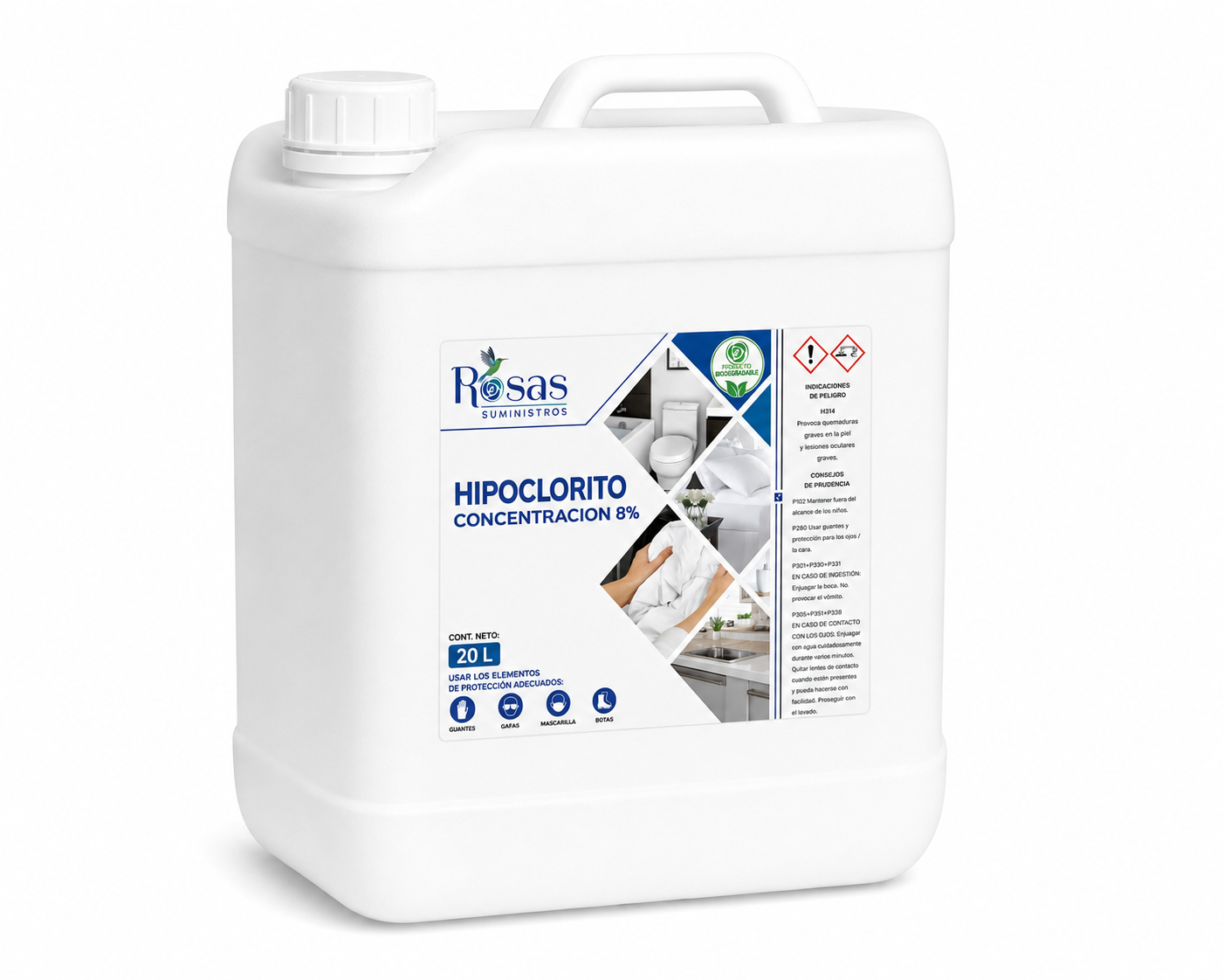 HIPOCLORITO AL 8% CUÑETE