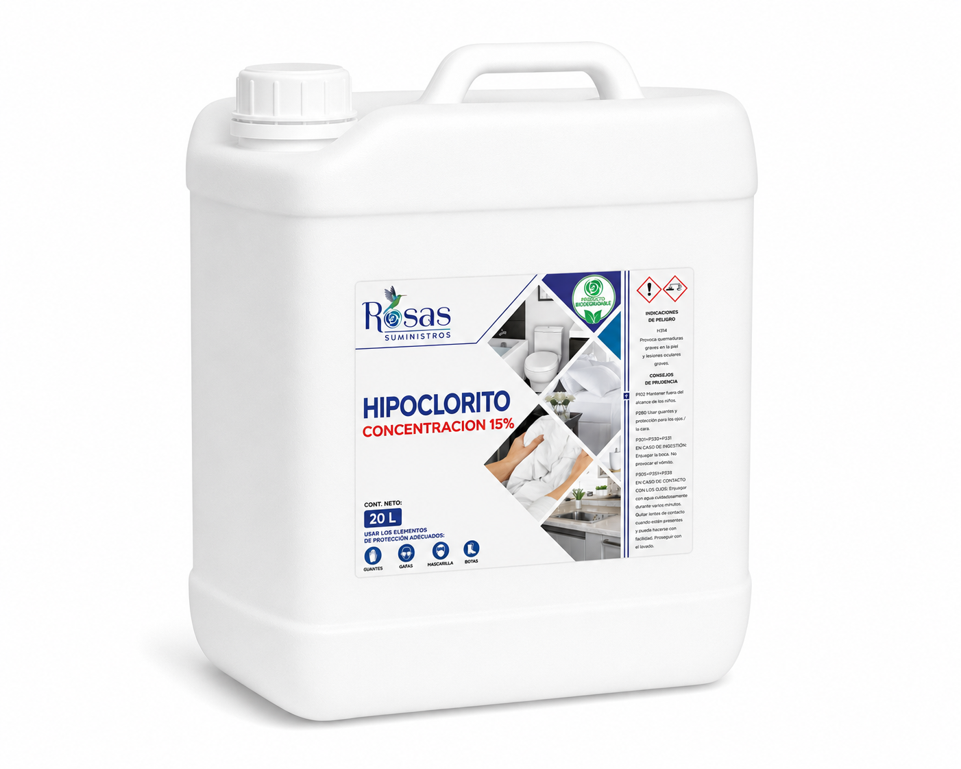 HIPOCLORITO AL 15% CUÑETE