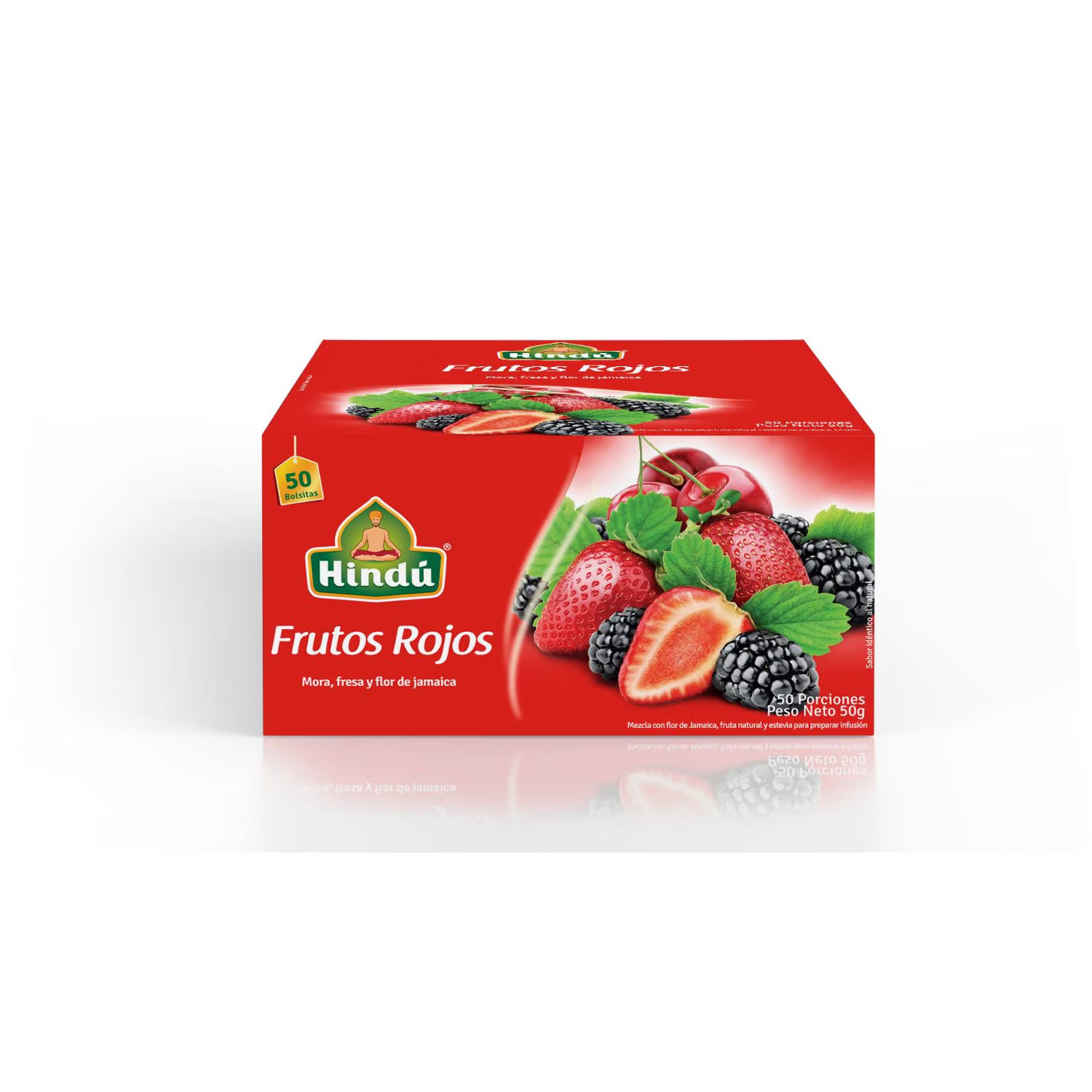 INFUSION HINDU FRUTOS ROJOS CAJA *50 SOBRES