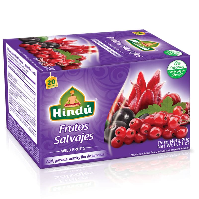 INFUSION HINDU FRUTOS SALVAJES CAJA *20UND