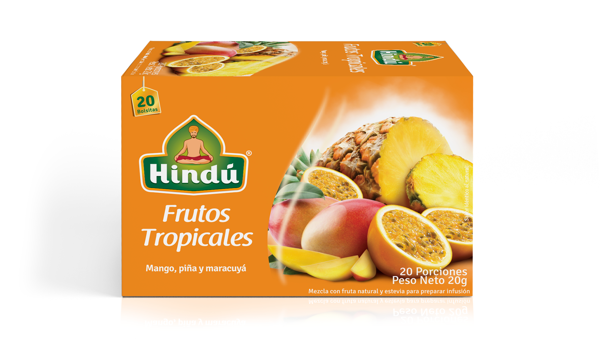 INFUSION HINDU FRUTOS TROPICALES CAJA *20SOBRES