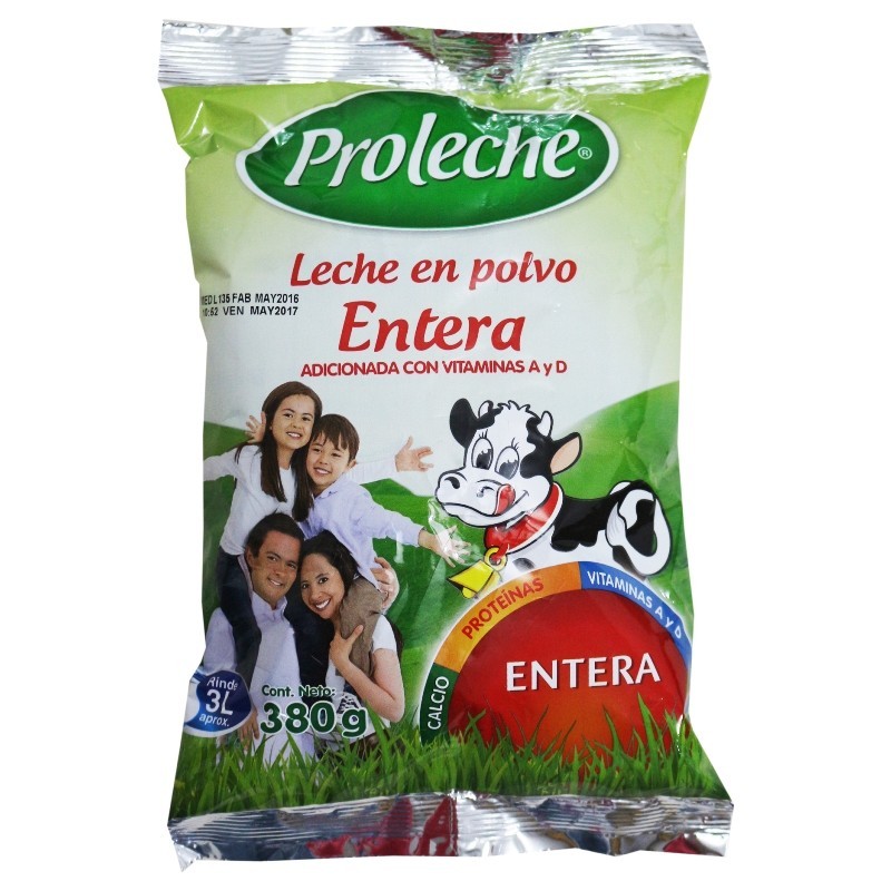 LECHE EN POLVO ENTERA *380GR