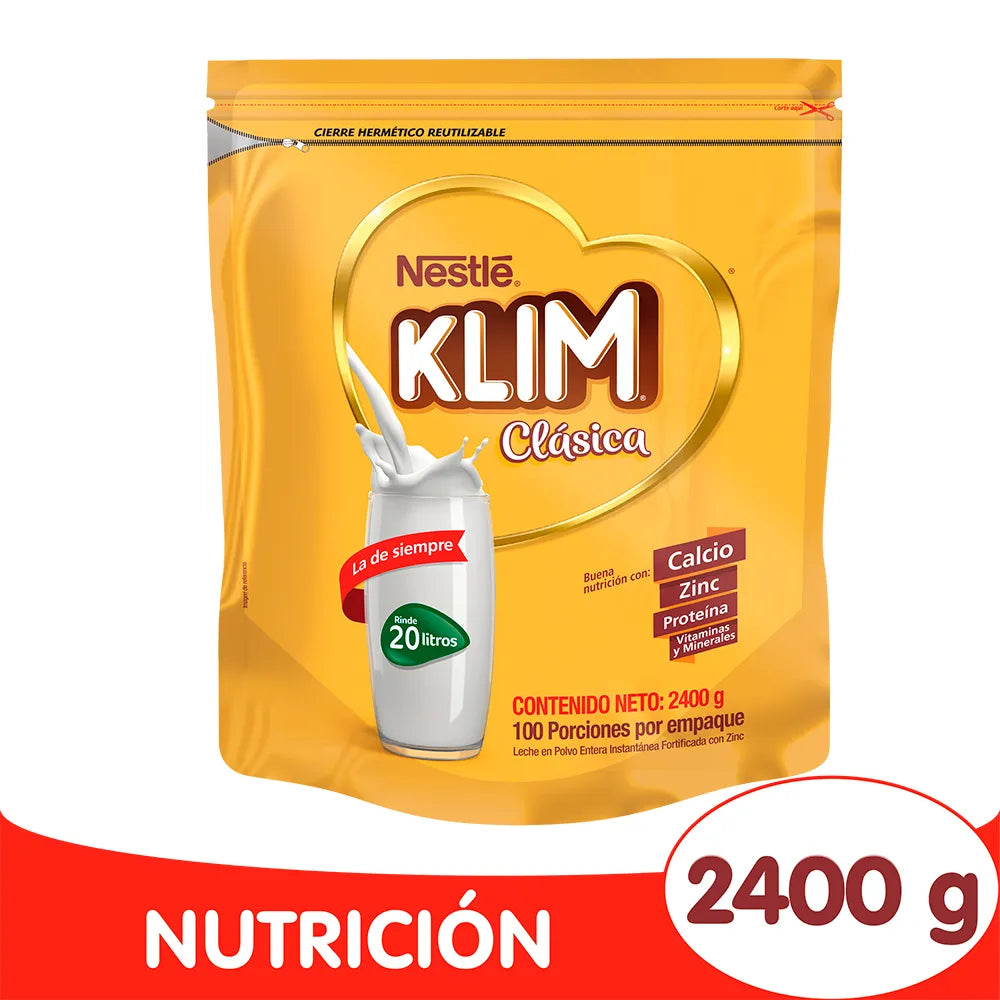 LECHE KLIM CLASICA FORTIFICADA *2.400GR