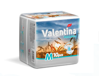 PAÑAL ADULTO VALENTINA PACA *10UND TALLA M