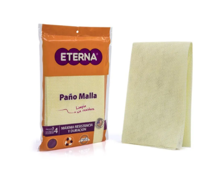 PAÑO MALLA ETERNA PAQUETE *3 UND