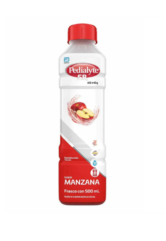 PEDIALYTE FRASCO *500ML MANZANA