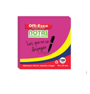 POST IT NOTAS ADHESIVAS 76*76MM *100UND