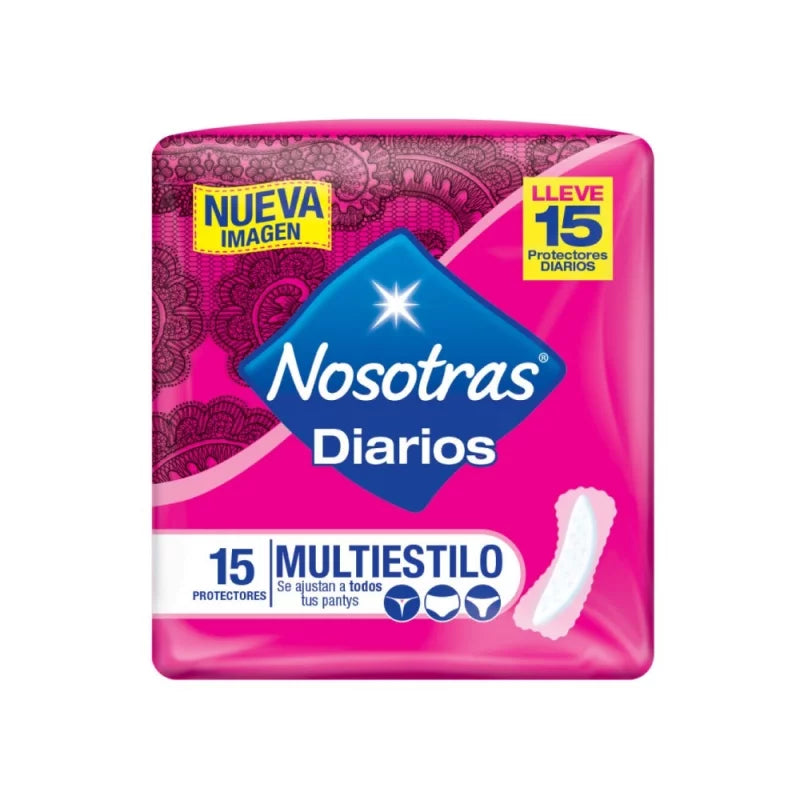PROTECTORES NOSOTRAS PAQUETE *15UND