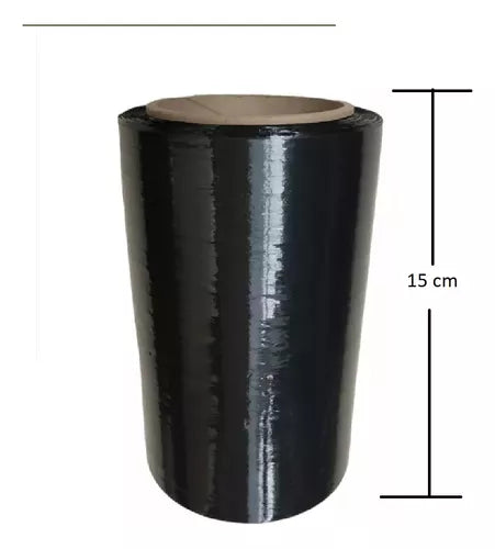 ROLLO VINIPEL NEGRO 15CM REF 300