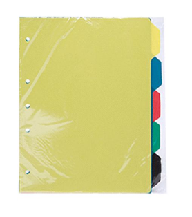 SEPARADOR PLASTICO PAQUETE *5UND