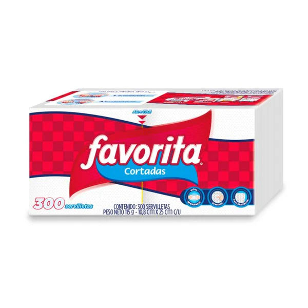 SERVILLETA SENCILLA PAQUETE *300UND