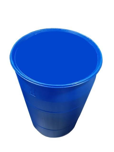 CANECA REDONDA PLASTICA CAPACIDAD 55GALONES DE SEGUNDA ABIERTA